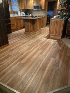Luxury vinyl plank