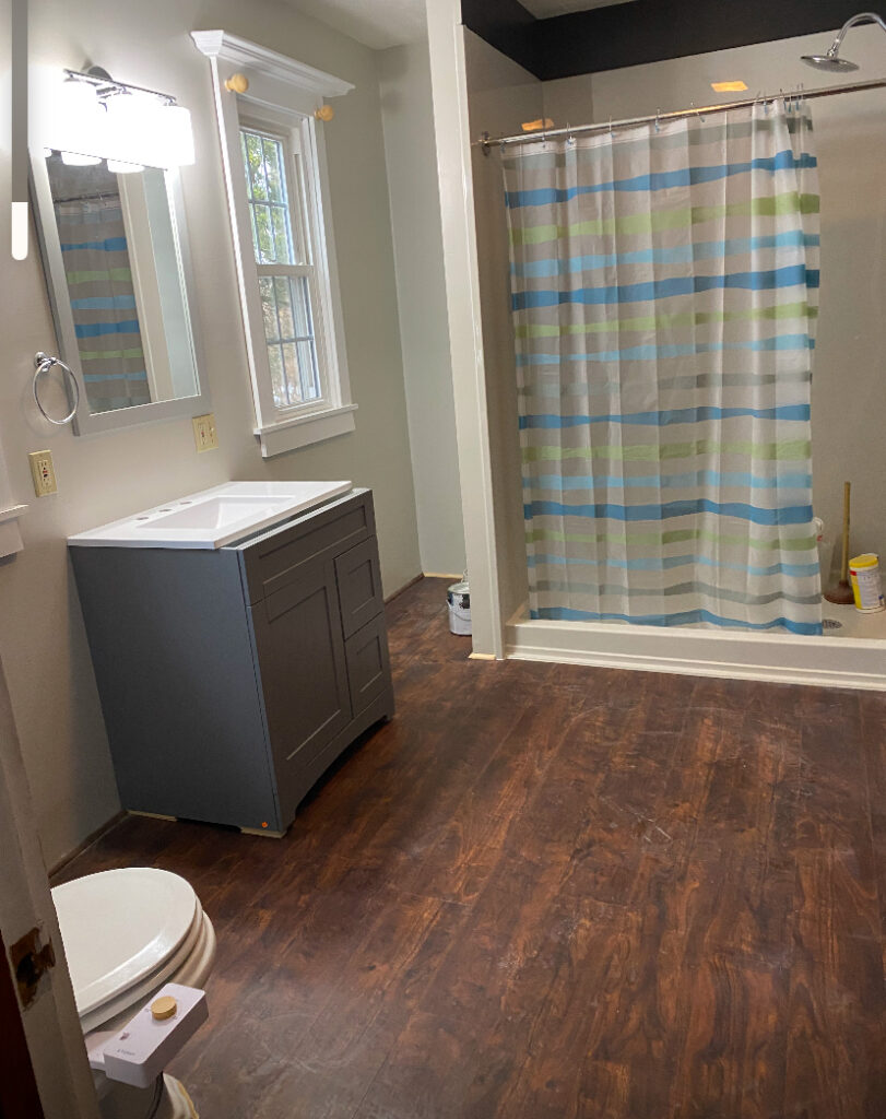 Bathroom remodel