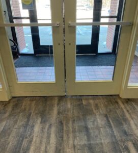 New luxury vinyl plank