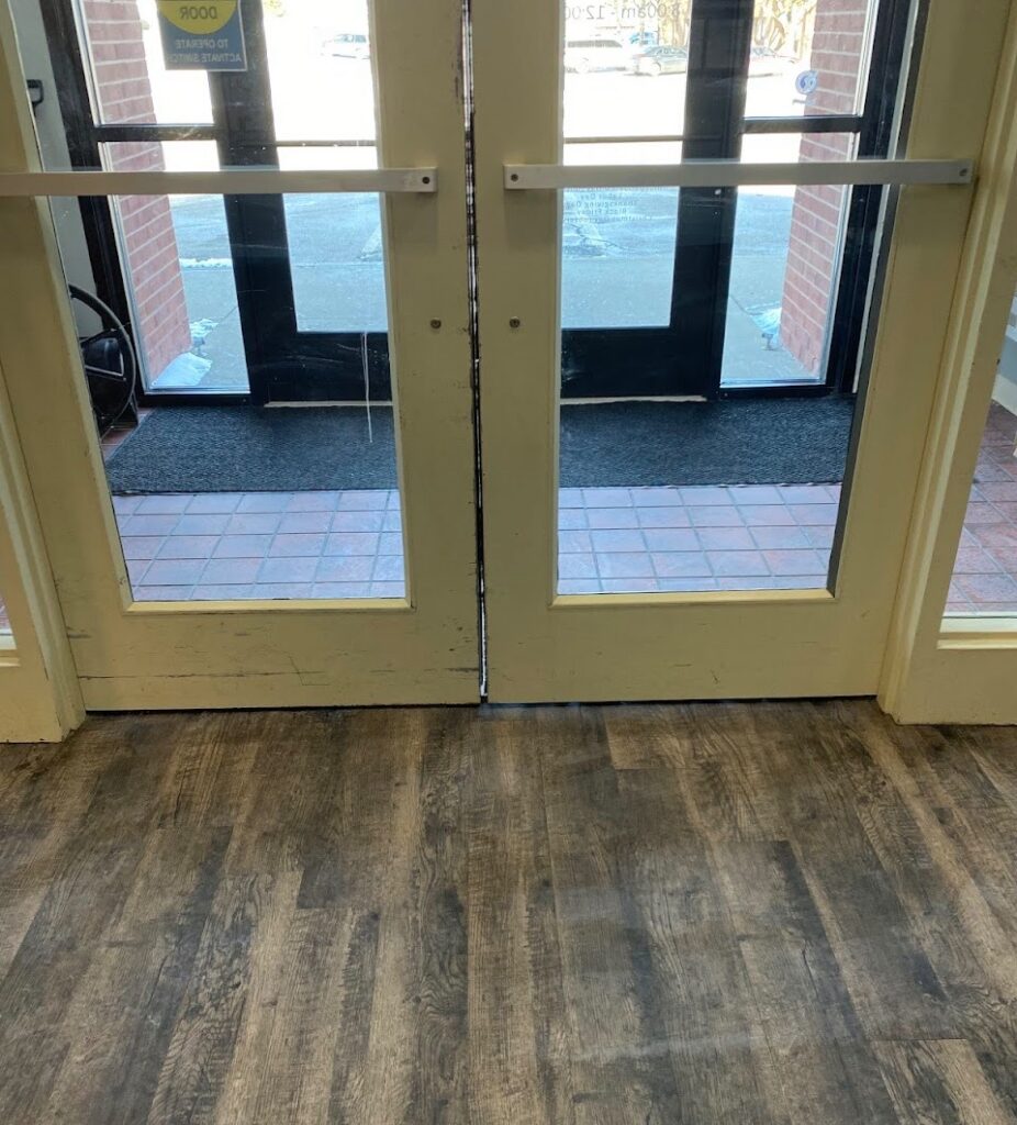 New luxury vinyl plank