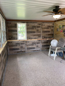 Gorgeous porch enclosure